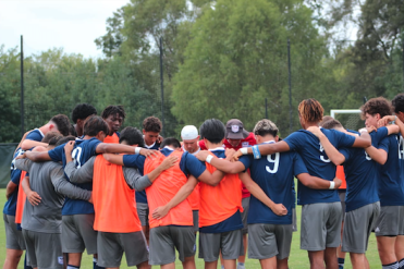 soccer huddle