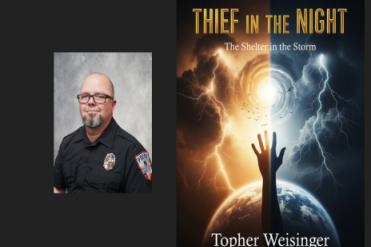Weisinger book cover and headshot
