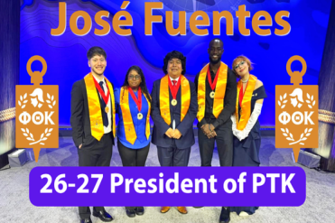 Fuentes with leadership team