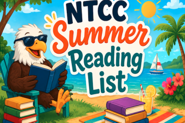 reading list graphic with eagle