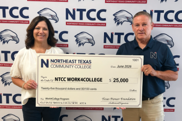 pioneer foundation check presentation