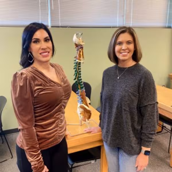 Amanda Gaston and Becca Daniel PTA class of 2023              
