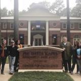 Alpha Mu Chi members visit PTK headquarters