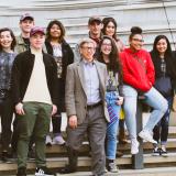 Honors students on trip