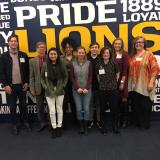 students at WHAT meeting