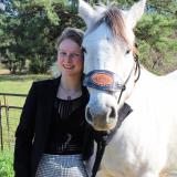 Lilly with horse