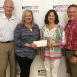 bliss family presents donation