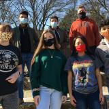 honors students groups on outing