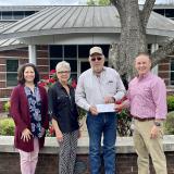 kings donating check