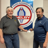 sol presenting check to luellen