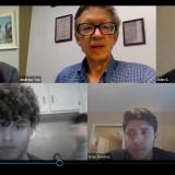 zoom call with Dr. Rieidel
