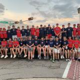 baseball group at cinco de mayo festival. 