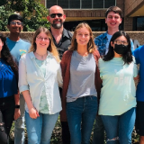group photo outside