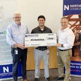 college officials receiving anonymous donation