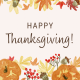 happy thanksgiving image