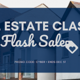 REAL ESTATE CLASSES SALE GRAPHIC
