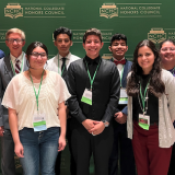 honors students at conference
