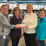 fine arts club presenting check