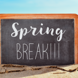 spring break graphic