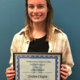 Chapin with certificate