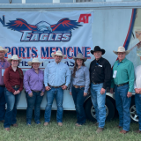 athletic trainers at rodeo