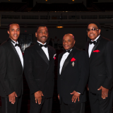 the drifters promo shot in tuxes