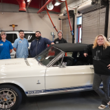 Shelby group with mustang convertible
