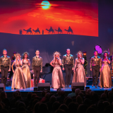 Celtic Angel Christmas singers on stage
