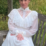 Ann Goodson in costume