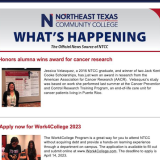 screenshot of new design