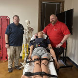 VanBibber and Short with sim dummy