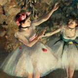 painting of ballerinas