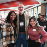 scholarship recipients with donor