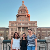TAFE students in front of capitol building