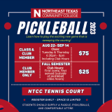 pickleball class info