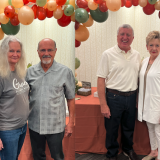 Swann and Wilhite with spouses