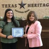 presenting certificate