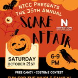 scare affair flyer