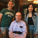 Florio with Honors students