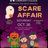 scare affair flyer