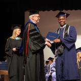 graduate crossing stage