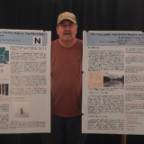 mccallister with research posters