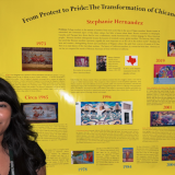 hernandez with poster