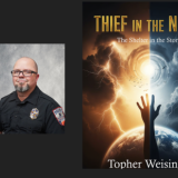 Weisinger book cover and headshot