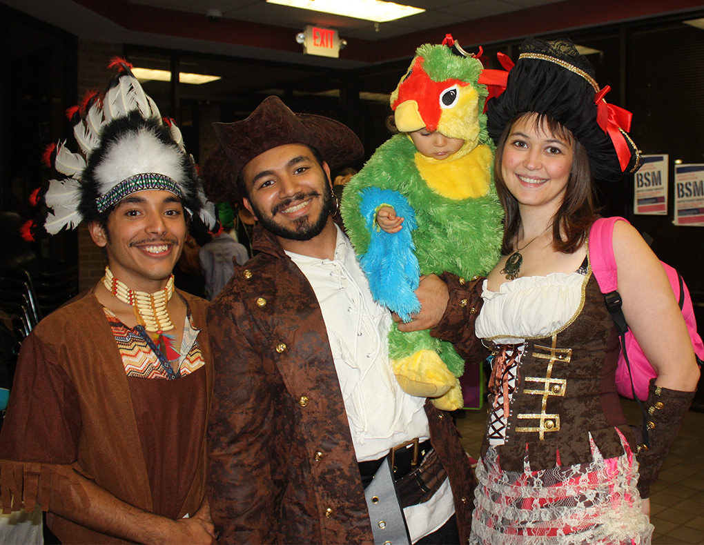 Scare Affair costume contest winners Northeast Texas Community College